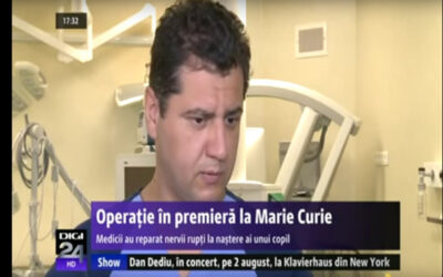 Operatie in premiera in Romania realizată la spitalul Marie Curie