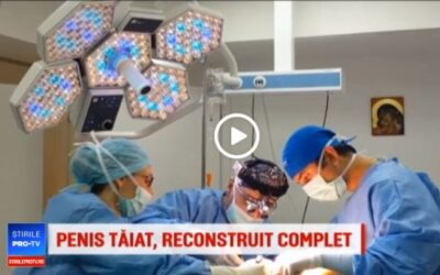Echipa chirurgicala a clinicii Zetta a realizat prima reconstructie complexa de penis cu tesut propriu recoltat de pe antebrat, proteza siliconica maleabila si grasime proprie