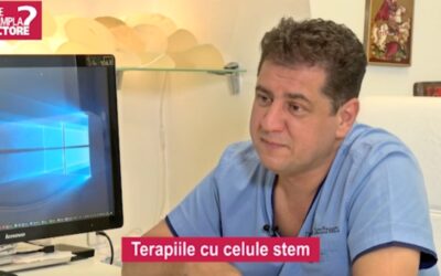 Dr.Dragos Zamfirescu vorbeste despre terapia cu celule stem, premieră în România intr-un interviu acordat revistei CSID