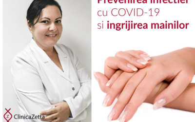 Cum sa previi infectare cu Covid-19 si cum sa iti ingrijesti mainile afectate de folosirea substantelor pentru dezinfectarea mainilor