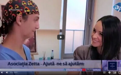 Andreea Marin impreuna cu Dr Dragos Zamfirescu despre Campania Zetta Ajuta ne sa ajutam