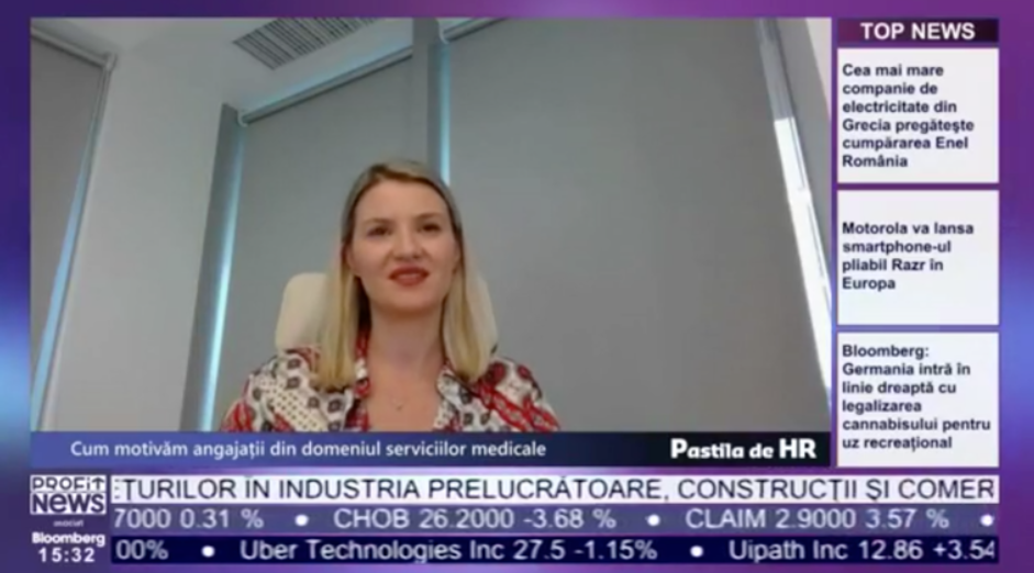 VIDEO Pastila de HR – Andreea Constantin-Vîlcioiu, Director General al Spitalului Zetta: Nici nu mai înțelegem ce-și doresc candidații. Pe ei nu-i interesează decât care este pachetul salarial și dacă de Sărbători există zile libere